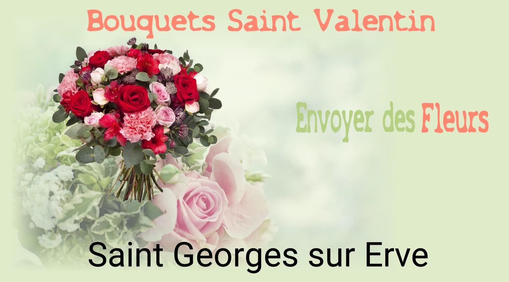 Roses de Saint-Valentin livrées à Saint-Georges-sur-Erve